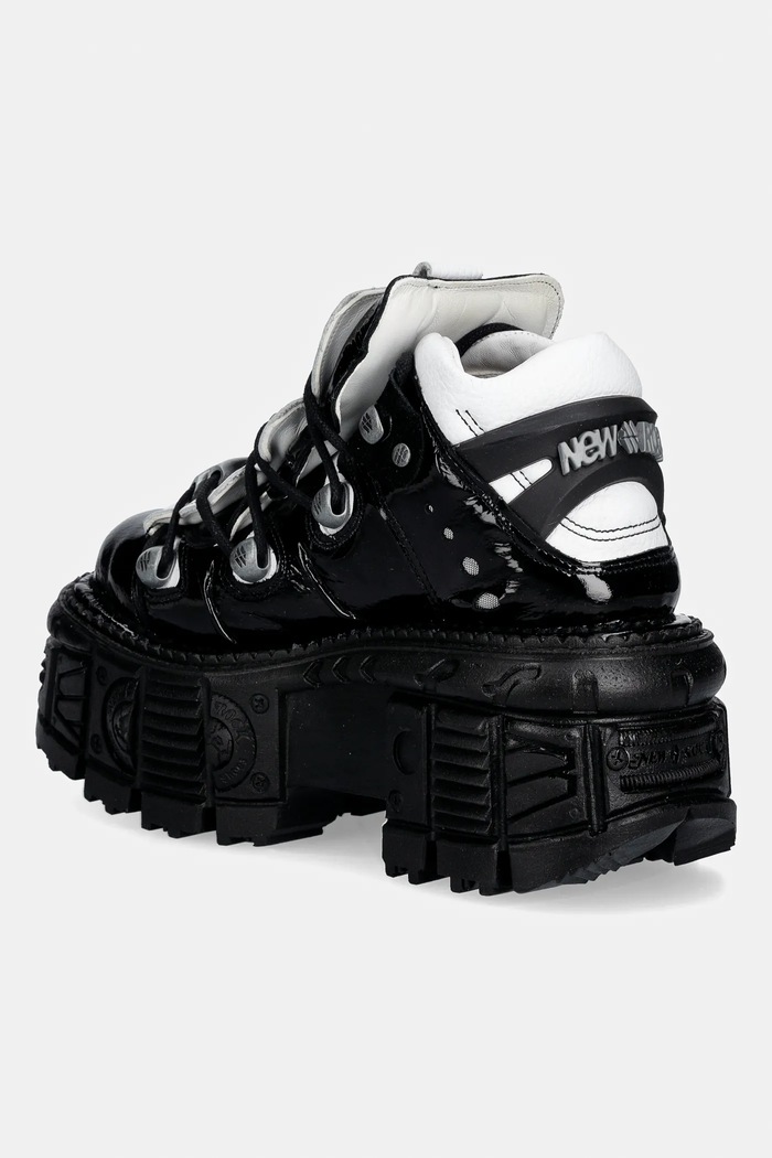 Παπούτσια Δερμάτινα sneakers New Rock M-106-S119 Ankle Boot Imperfect M.106.S119 μαύρο