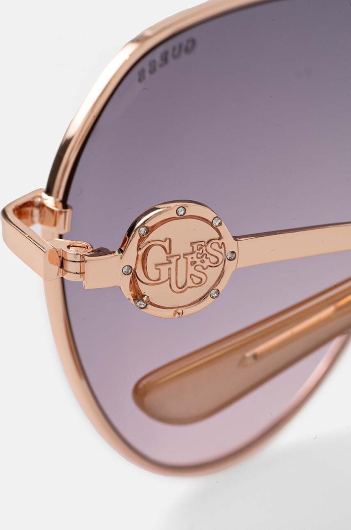 Guess ochelari de soare aur GF6140.28T