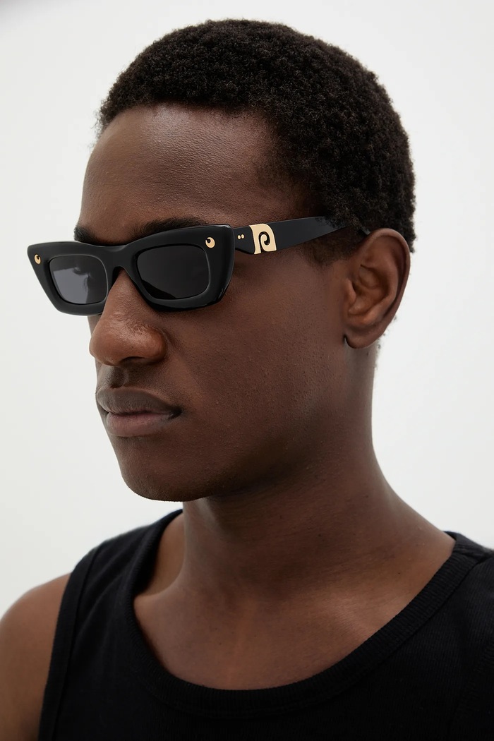 Nanushka okulary przeciwsłoneczne LONDYN NU24PFSG00399 czarny AW24
