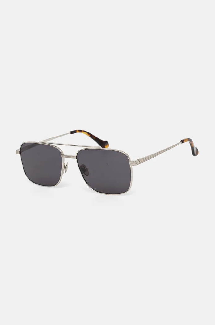 Nanushka okulary przeciwsłoneczne SARE pilotki srebrny NU23RSSG01182