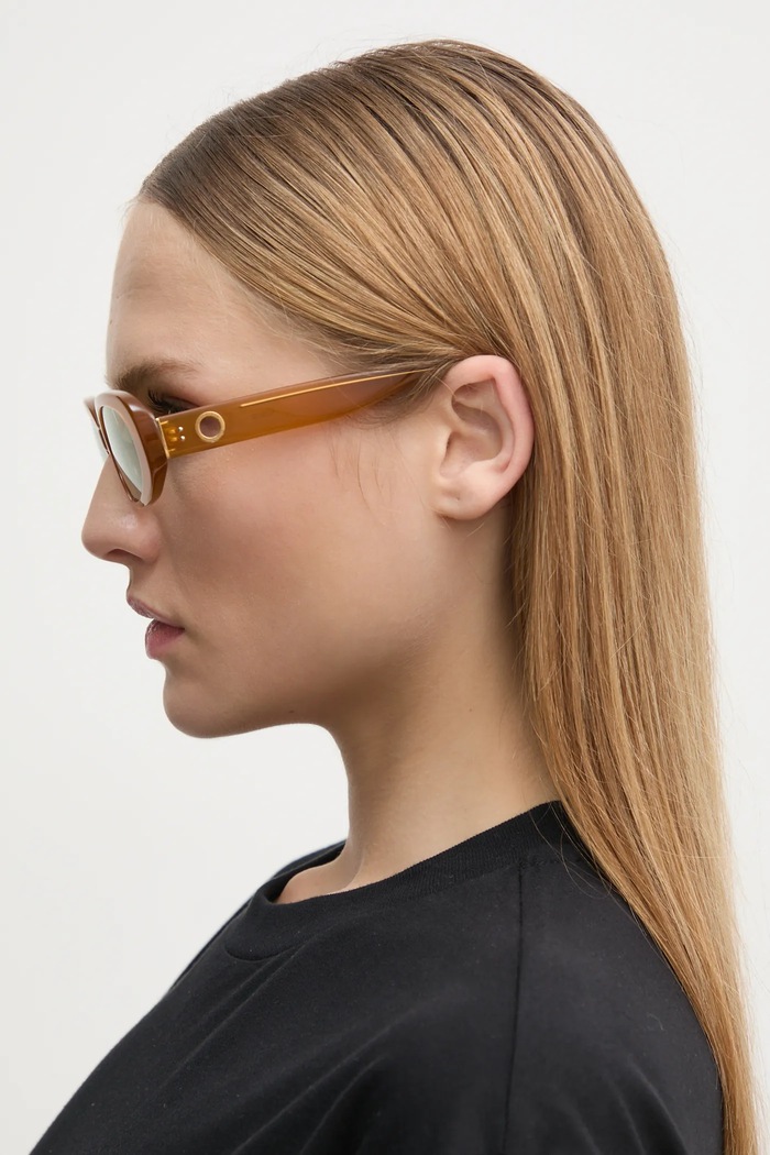 Accessories LINDA FARROW sunglasses CARA LFL1252C12SUN brown