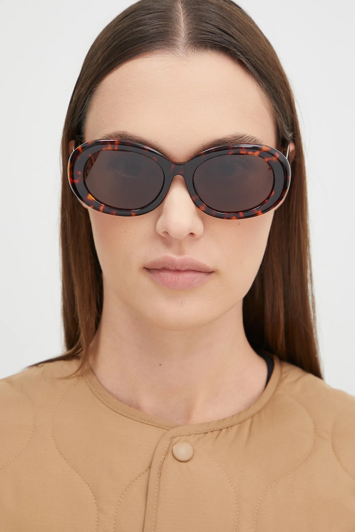 Γυαλιά ηλίου LINDA FARROW LINA LFL1462C2SUN καφέ SS25