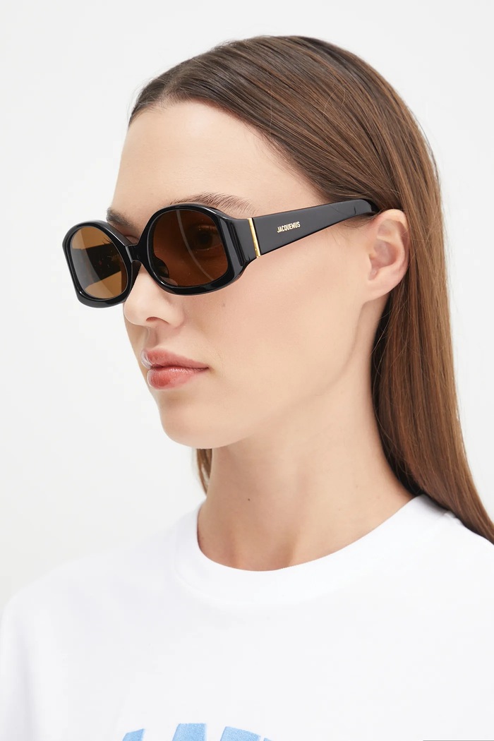 Sluneční brýle Jacquemus COLAPSO gradientní černá JAC15C1SUN