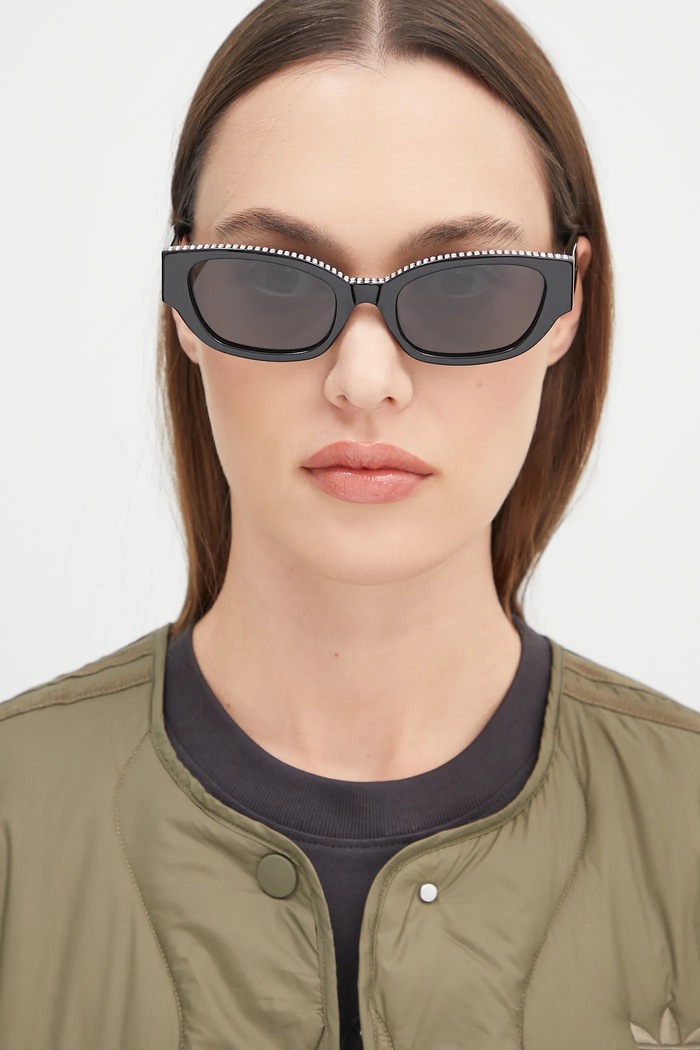 Sluneční brýle MAGDA BUTRYM x Linda Farrow MAGDA4C7SUN černá SS25