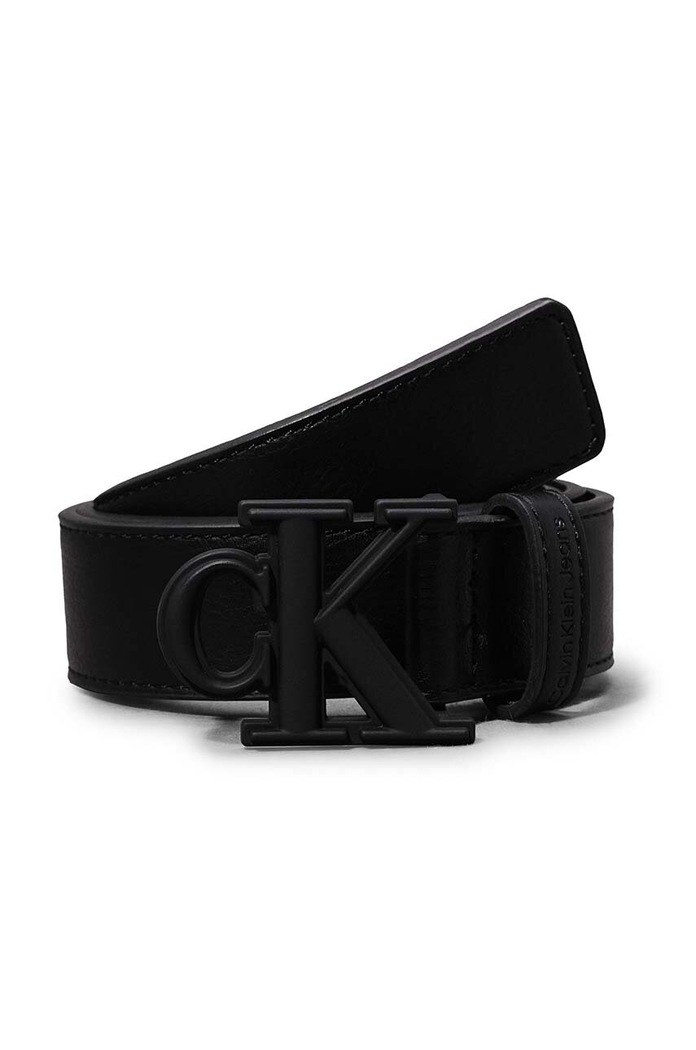 Calvin Klein Jeans gyerek bőröv fekete IU0IU00655.9BYH