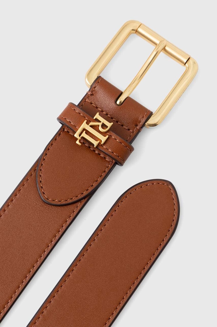 Lauren Ralph Lauren bőr öv 412942212 barna NC24