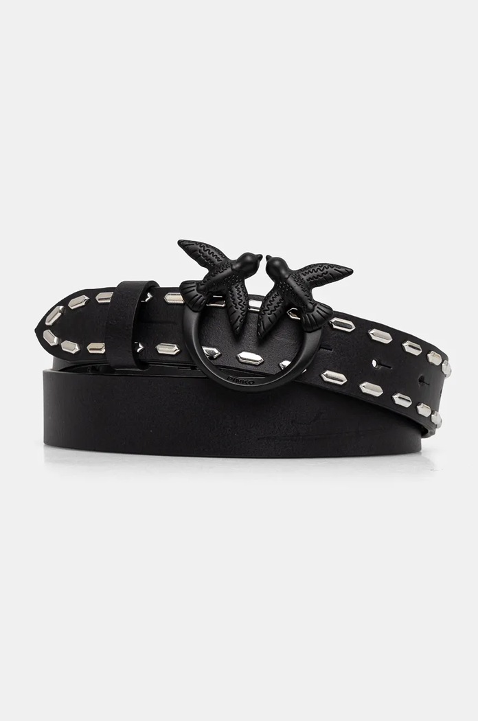 Кожен колан Pinko черен 100125.A26P