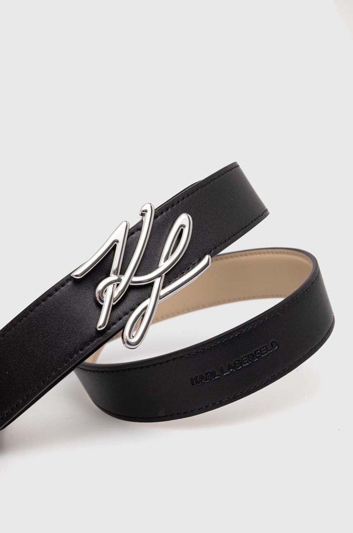 Pásek Karl Lagerfeld 245W3104 béžová AW24