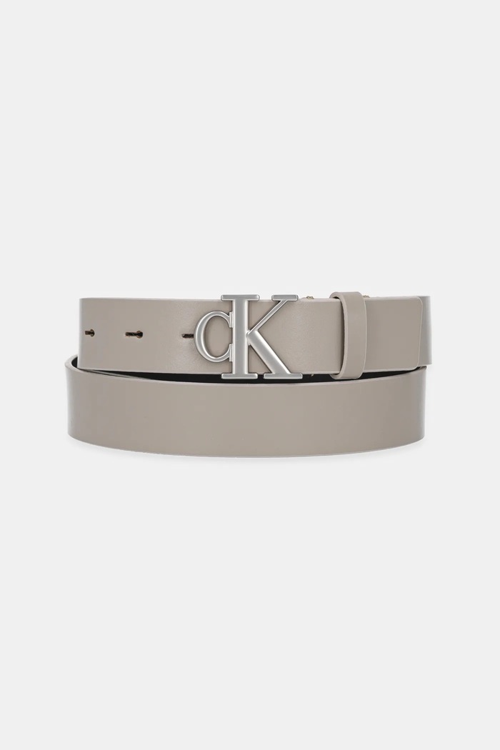 Kožni remen Calvin Klein Jeans bež K60K612289