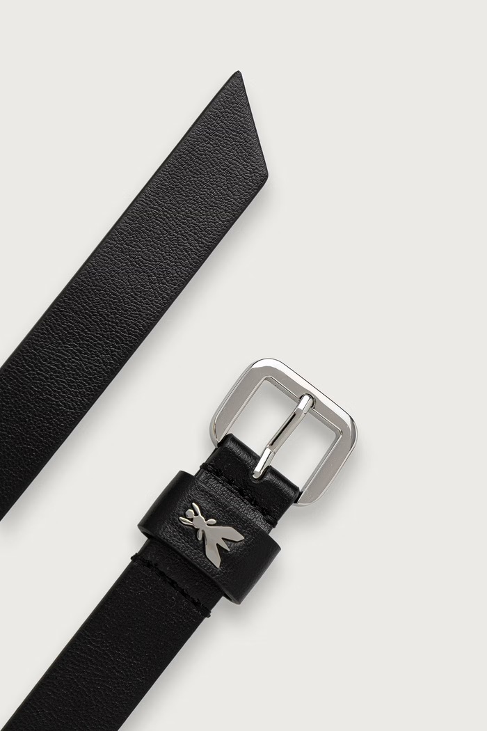 Patrizia Pepe Ζώνη παιδική E005 7W0003 μαύρο AW24