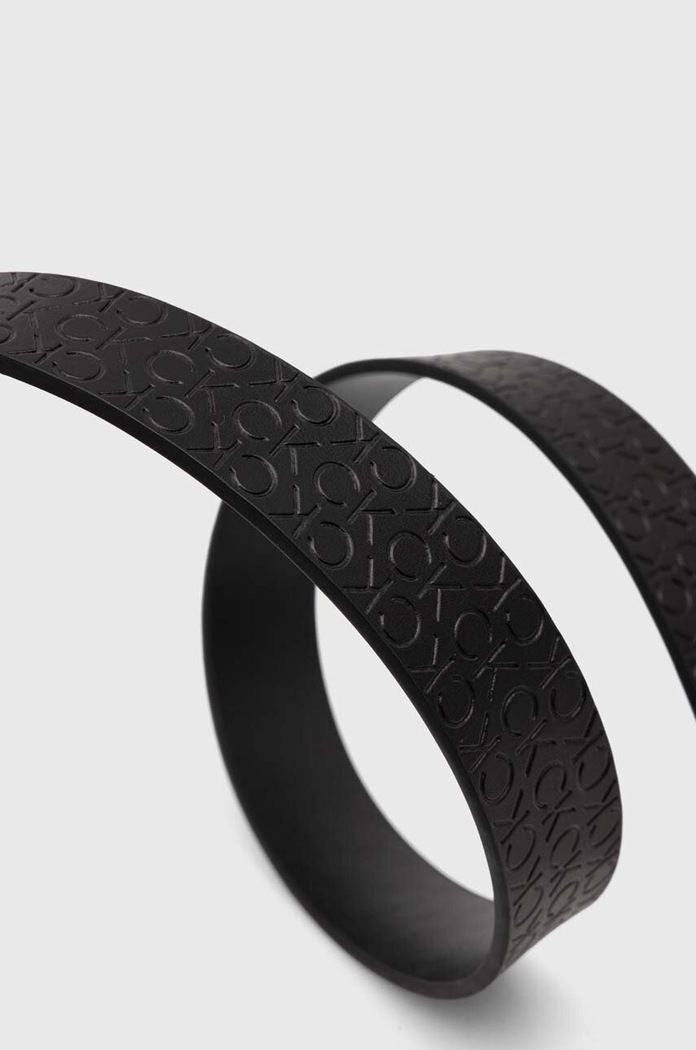 Obojstranný kožený opasok Calvin Klein K50K511965 čierna AW24