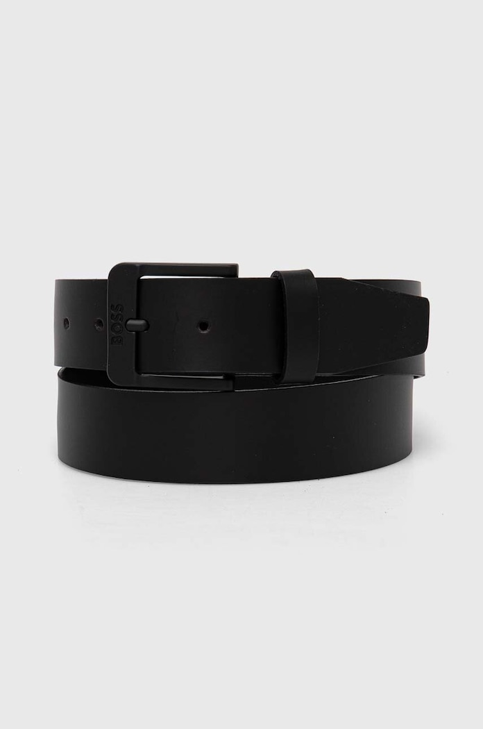 BOSS curea de piele Jemio-B_Sz40 negru 50522574