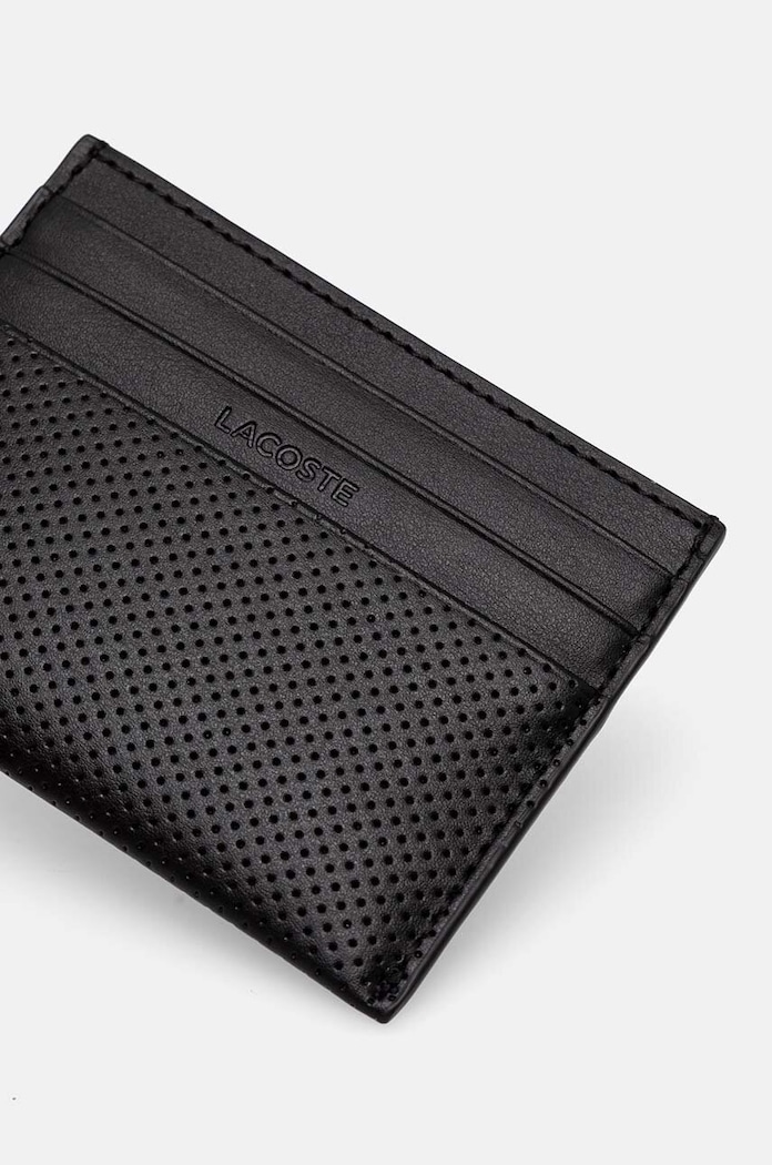 Lacoste card case black RC4092