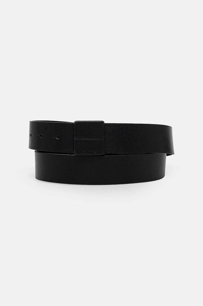 Calvin Klein pasek skórzany czarny K50K512320