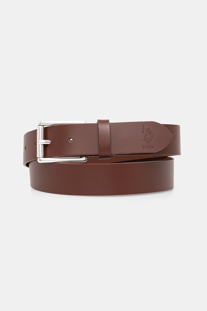 Kožený pásek U.S. Polo Assn. Hitchcock hnědá AIUH32315MHA