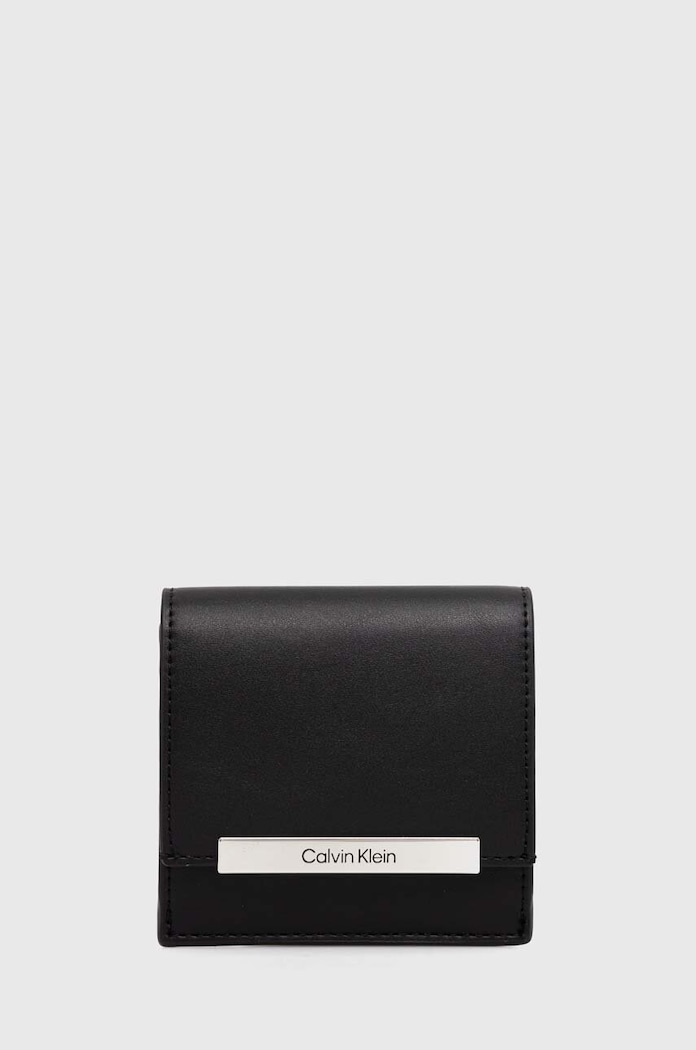 Πορτοφόλι Calvin Klein συνθετικό μαύρο K60K612206