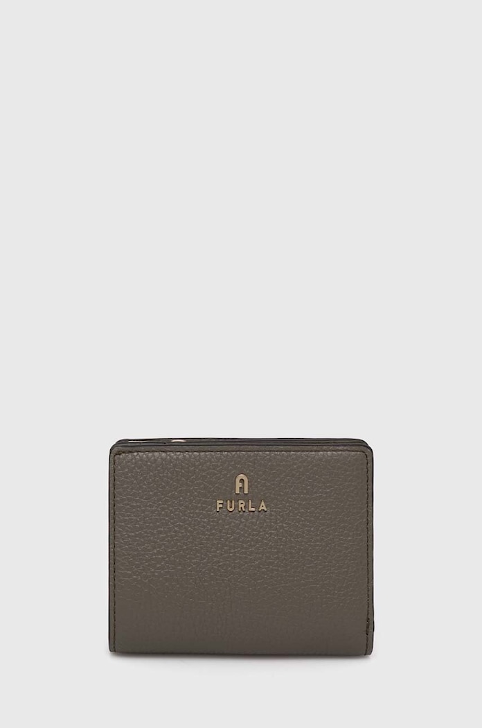 Furla portfel skórzany skóra licowa zielony WP00307.HSF000.2810S