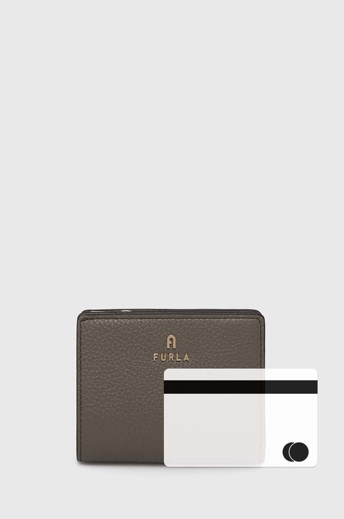 Furla portfel skórzany WP00307.HSF000.2810S zielony
