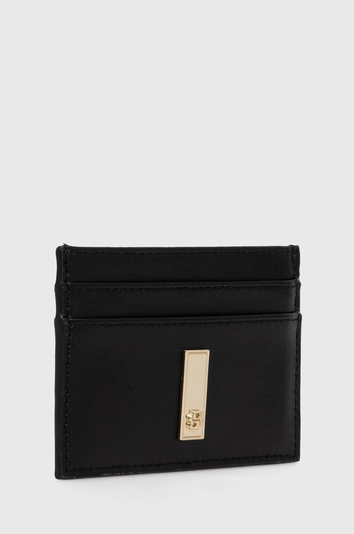 Δερμάτινη θήκη για κάρτες BOSS 50523660 μαύρο AW24