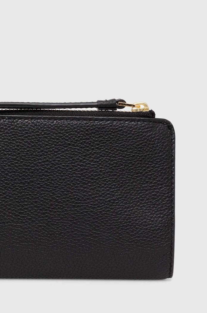 Doplňky Kožená peněženka Tory Burch McGraw Bi-Fold 158904.001 černá