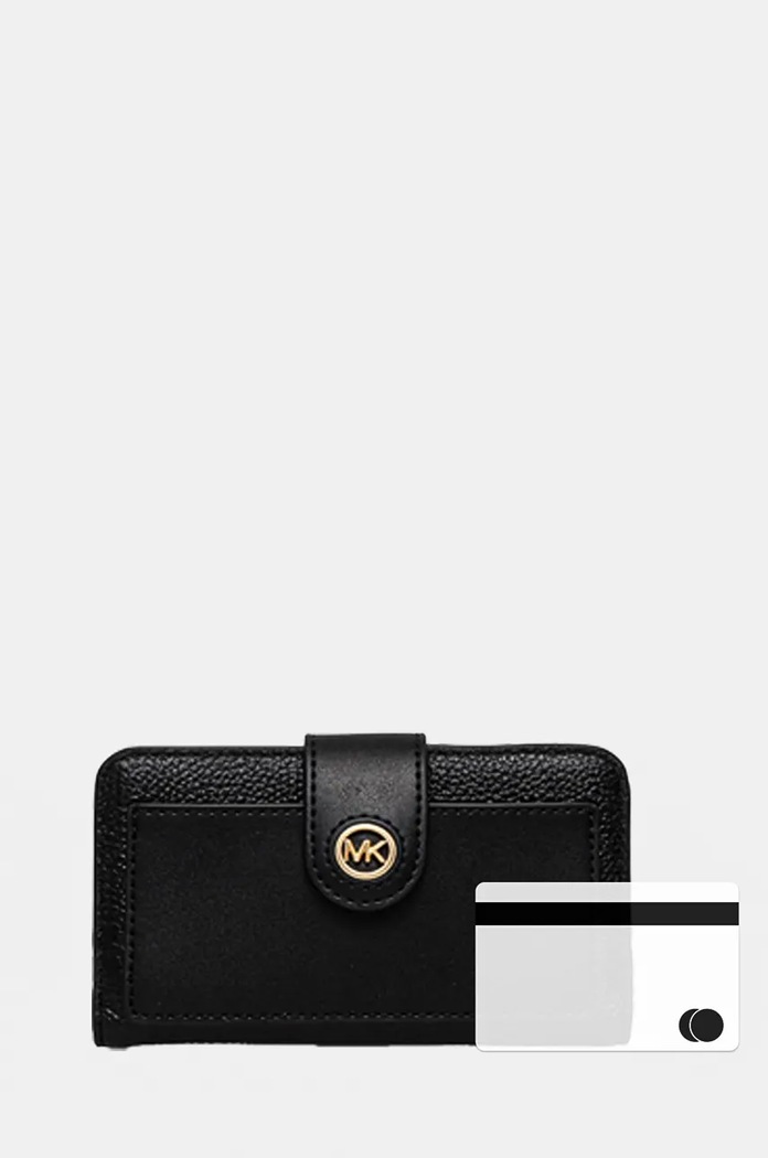MICHAEL Michael Kors portfel skórzany 32S4G0KF6L czarny