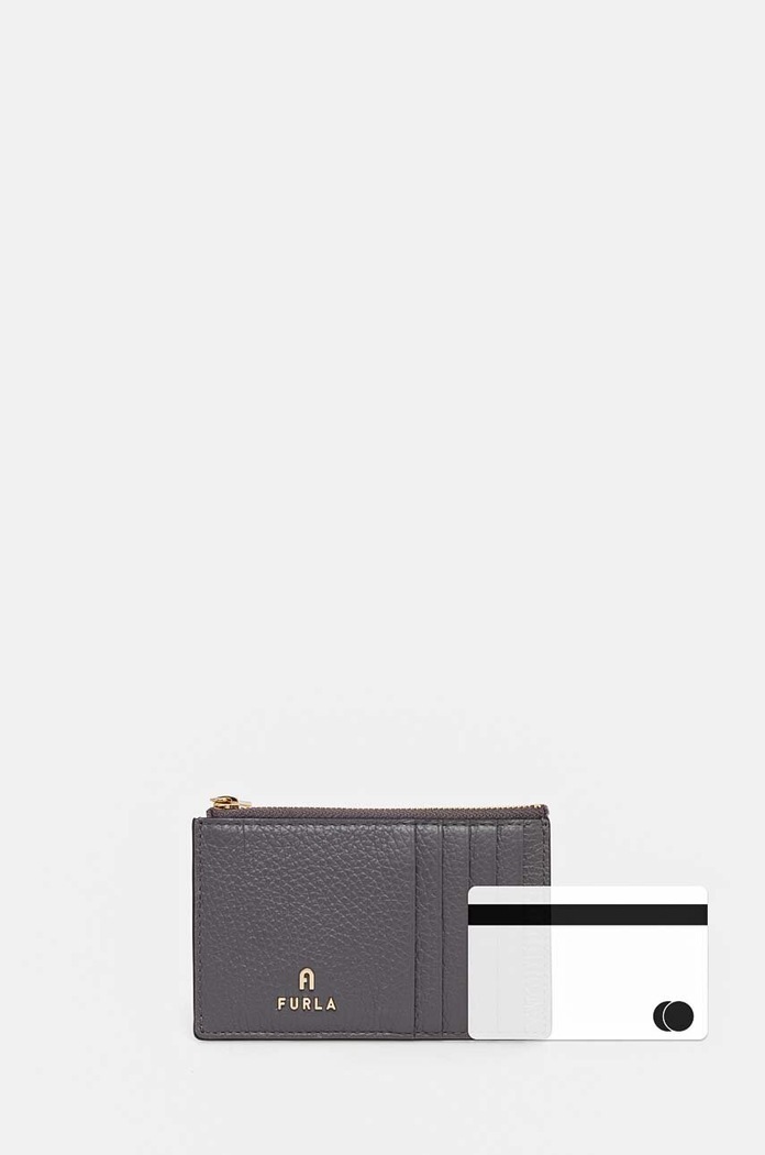 Kožená peněženka Furla šedá WP00310.HSF000.2269S