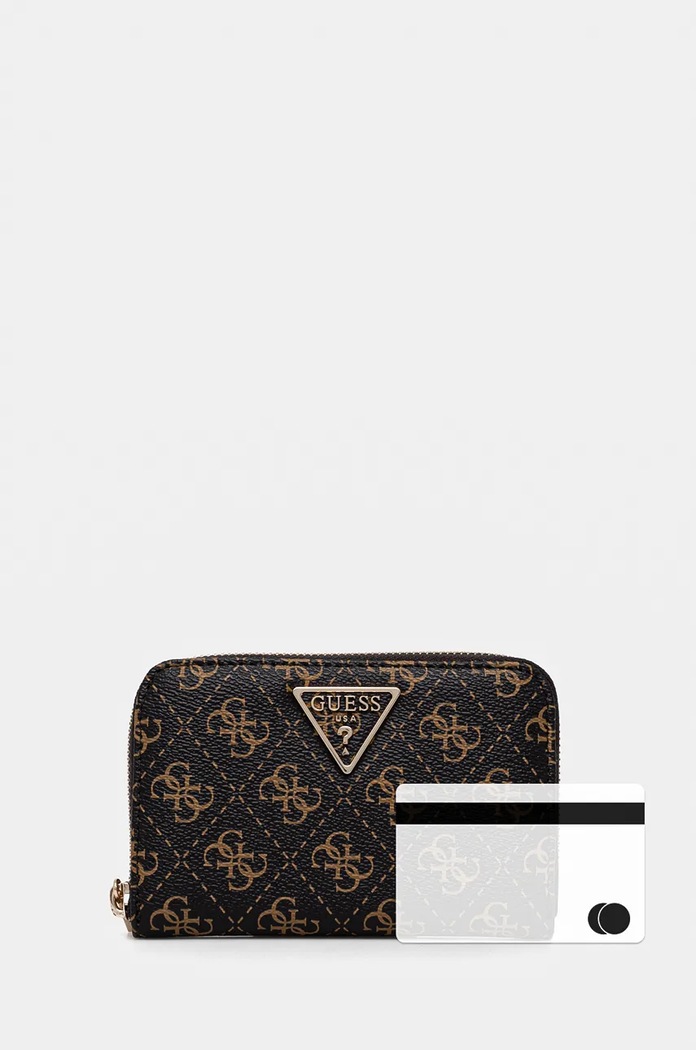 Novčanik Guess LAUREL SWQE85.00140 smeđa