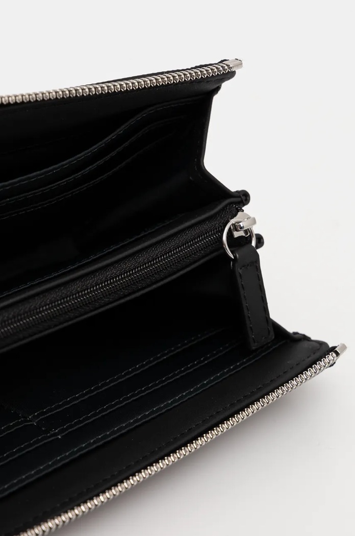Peňaženka Lacoste Lacoste NF4765DZ čierna