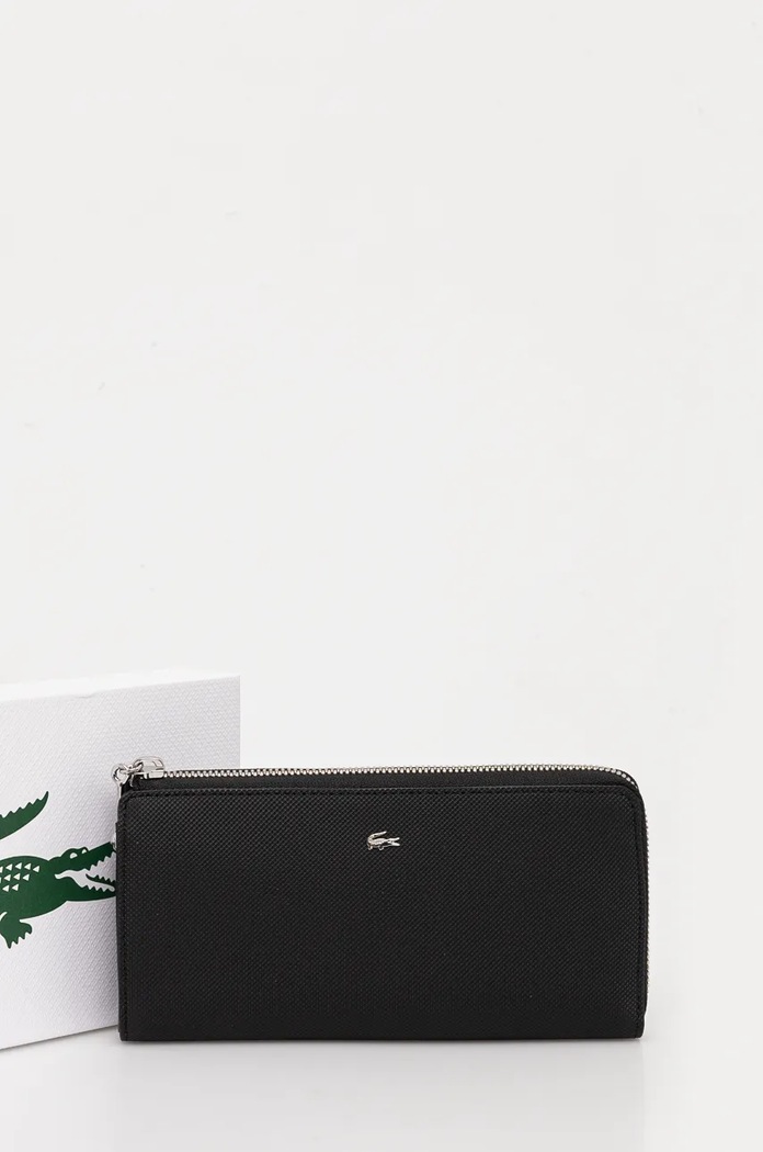 Peňaženka Lacoste Lacoste čierna NF4765DZ