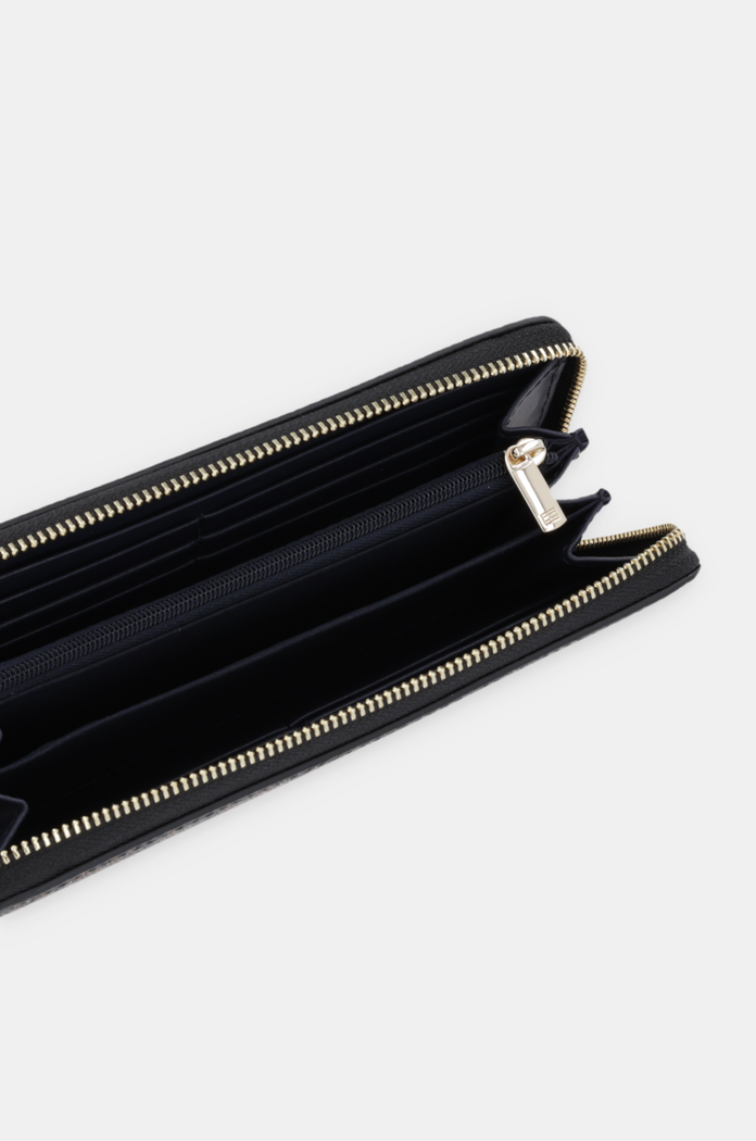 Peněženka Tommy Hilfiger černá AW0AW17102