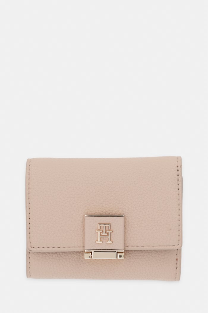 Tommy Hilfiger πορτοφόλι γυναικείο μπεζ AW0AW17039
