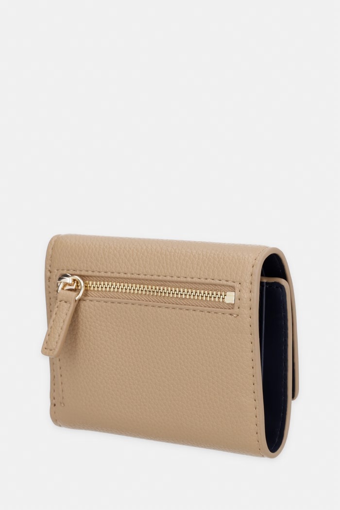 Tommy Hilfiger πορτοφόλι γυναικείο AW0AW17039 μπεζ SS26