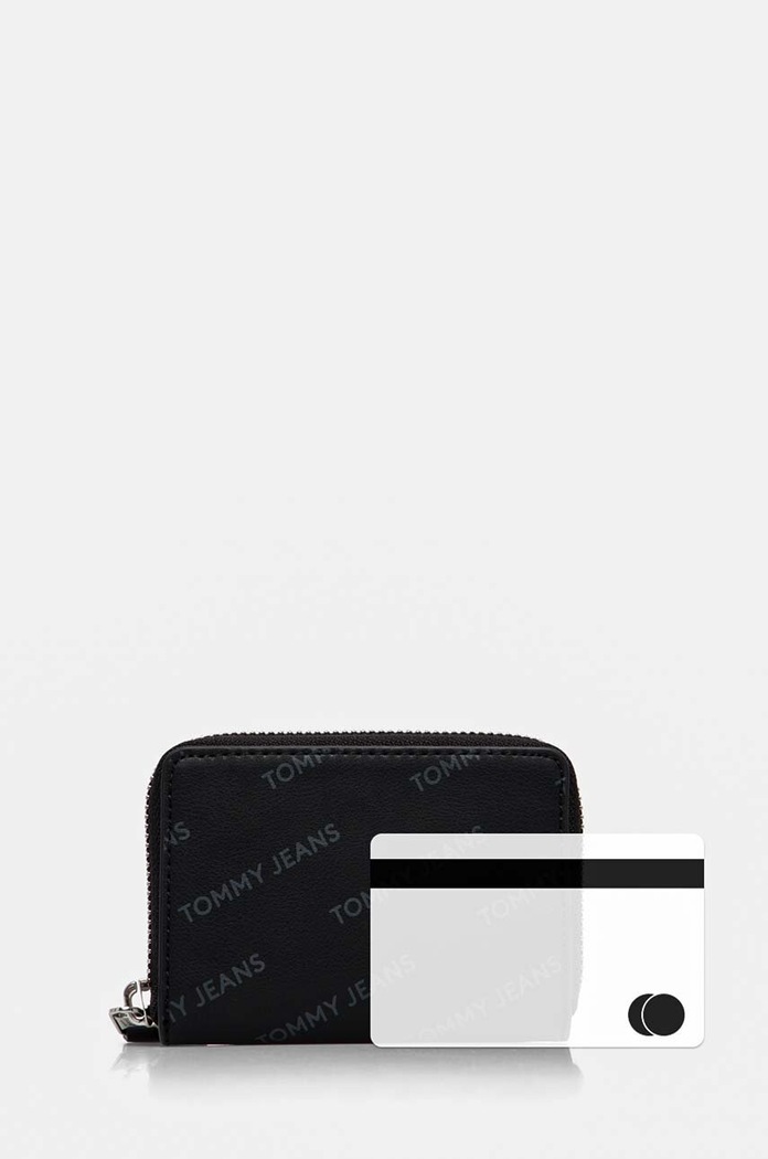 Peněženka Tommy Jeans černá AW0AW16490