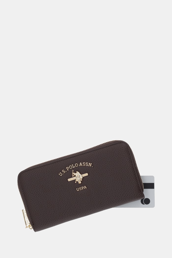 Peňaženka U.S. Polo Assn. Stanford hnedá WIUSS6207WVP