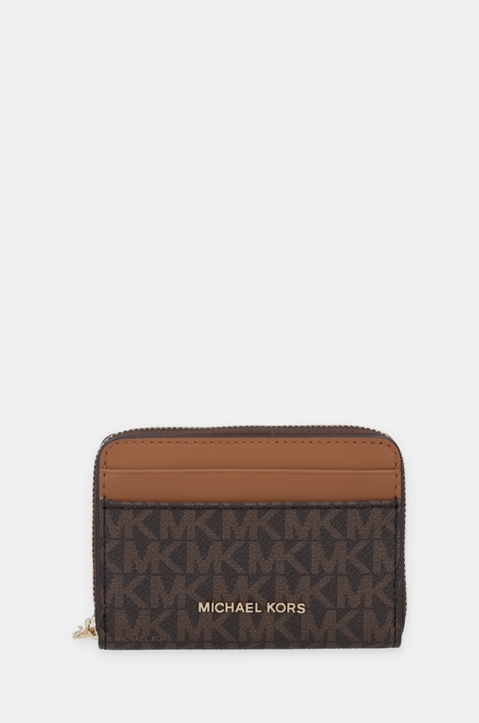Peněženka MICHAEL Michael Kors imitace kůže hnědá 32T4GJ6Z5B