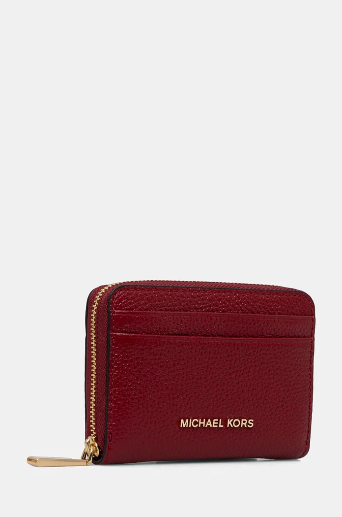 MICHAEL Michael Kors Portfel damski skórzany 32T4GJ6Z5L czerwony AA00