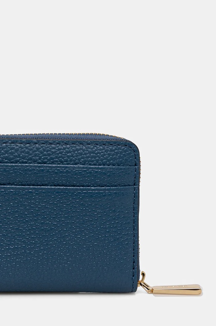 Doplňky MICHAEL Michael Kors Peněženka dámská kožená 32T4GJ6Z5L modrá