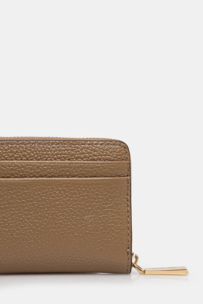 Doplňky MICHAEL Michael Kors Peněženka dámská kožená 32T4GJ6Z5L hnědá