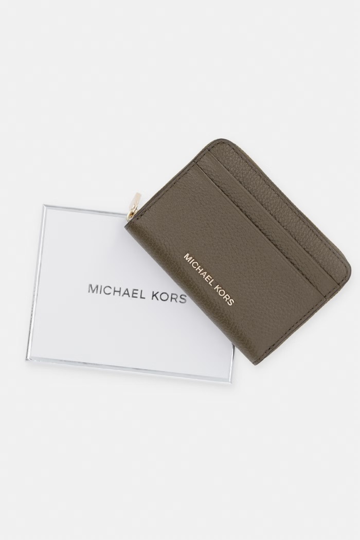 MICHAEL Michael Kors portfel damski skórzany zielony 32T4GJ6Z5L