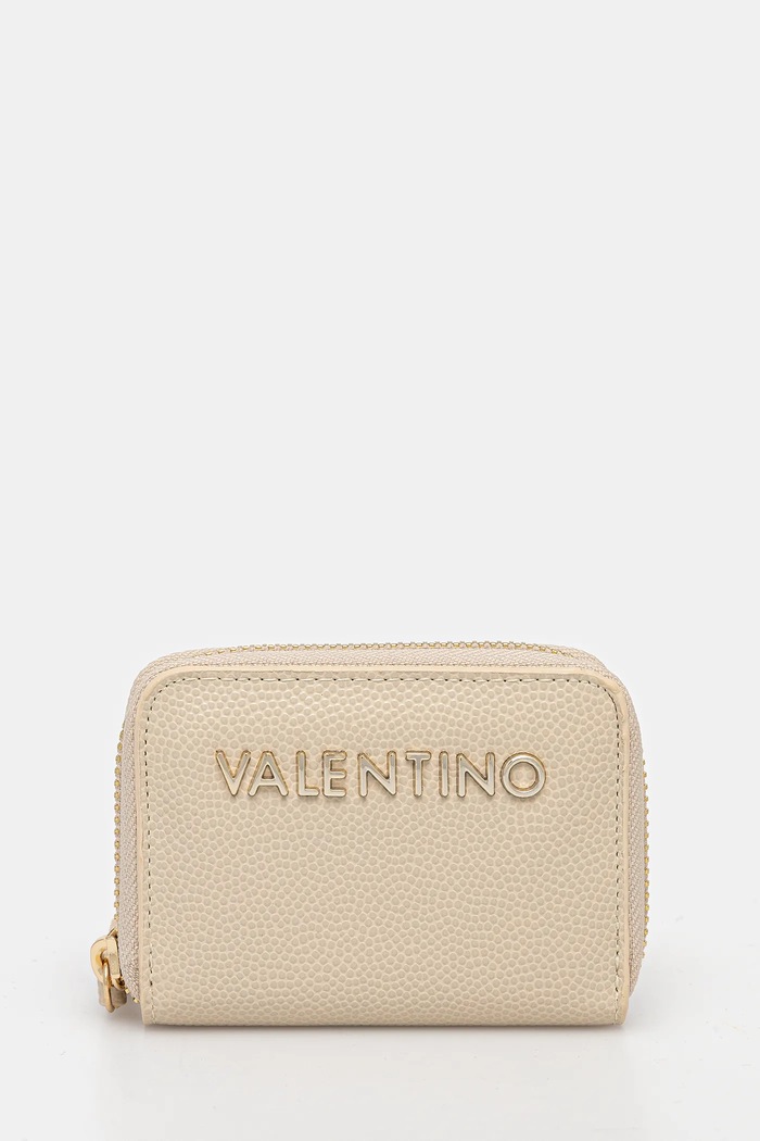 Valentino Bags portfel syntetyczny beżowy VPS1R4139G