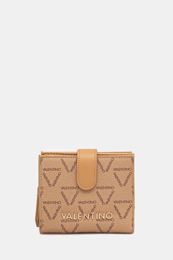 Peněženka Valentino Bags vzorovaný béžová VPS8GT215