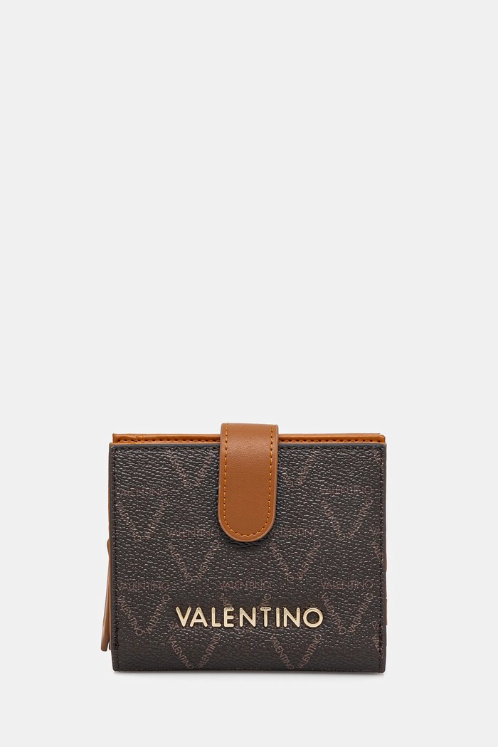 Peněženka Valentino Bags vzorovaný hnědá VPS8GT215