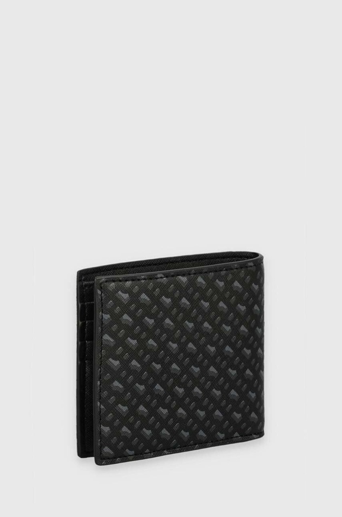 Δερμάτινο πορτοφόλι BOSS 50523956 μαύρο AW24