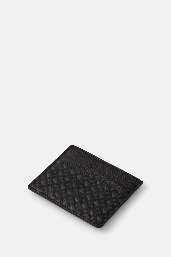 Kožni etui za kartice BOSS 50523971 crna AW24