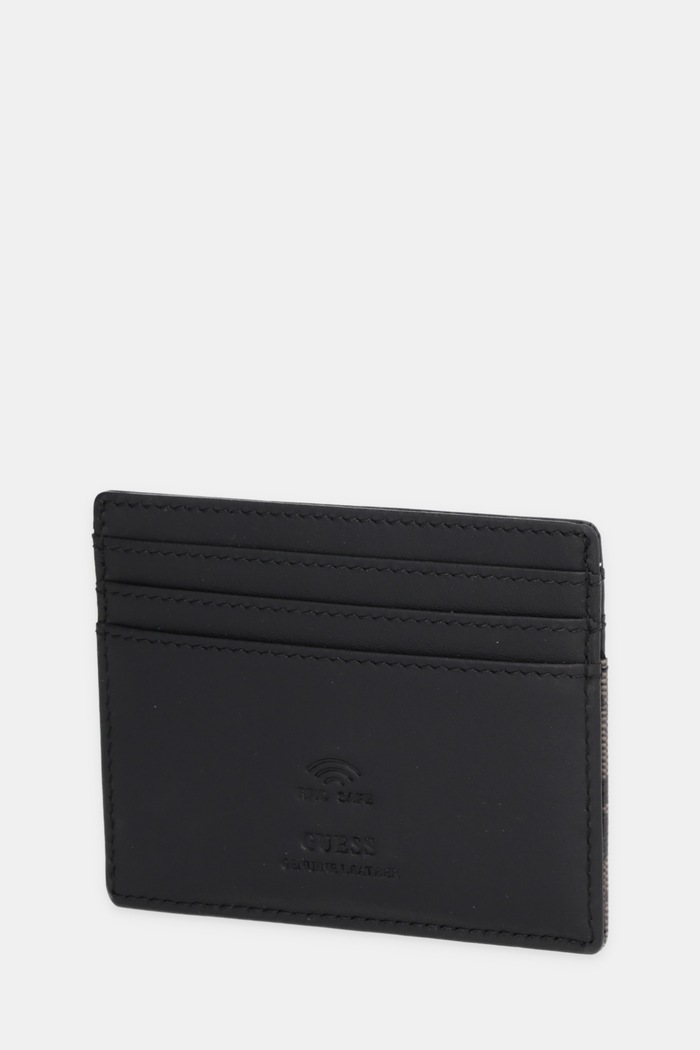 Guess portacarte in pelle MITO SMVELE.LEA25 marrone AW25