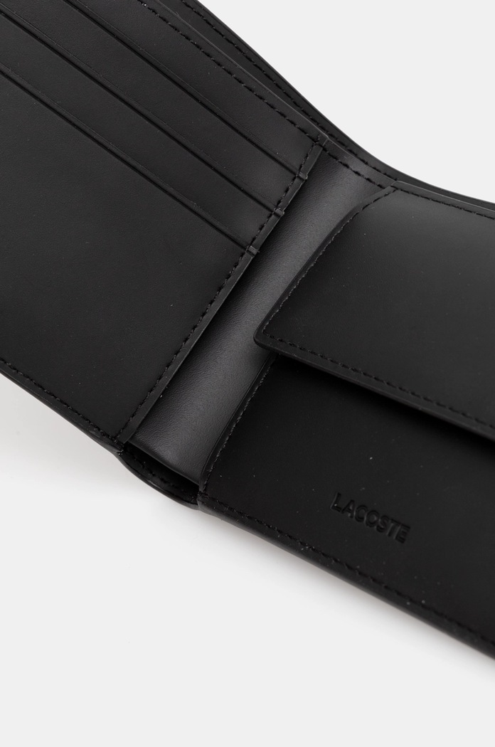 Αξεσουάρ Πορτοφόλι + μπρελόκ Lacoste NH4801LX μαύρο