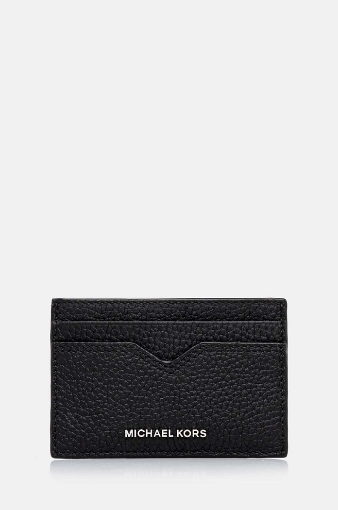 Шкіряний чохол на банківські карти Michael Kors чохол для карт чорний 39F4LHDD0L