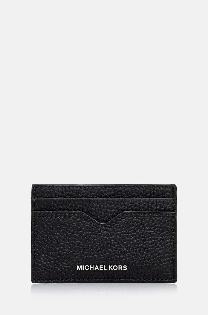 Шкіряний чохол на банківські карти Michael Kors чохол для карт чорний 39F4LHDD0L