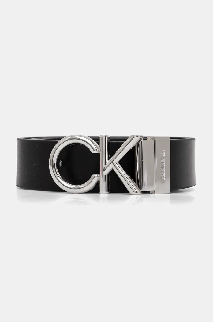 Ζώνη και δερμάτινη κάρτα Calvin Klein K50K512541 μαύρο AW24