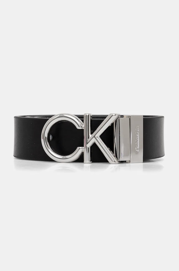 Ζώνη και δερμάτινη κάρτα Calvin Klein K50K512541 μαύρο AW24